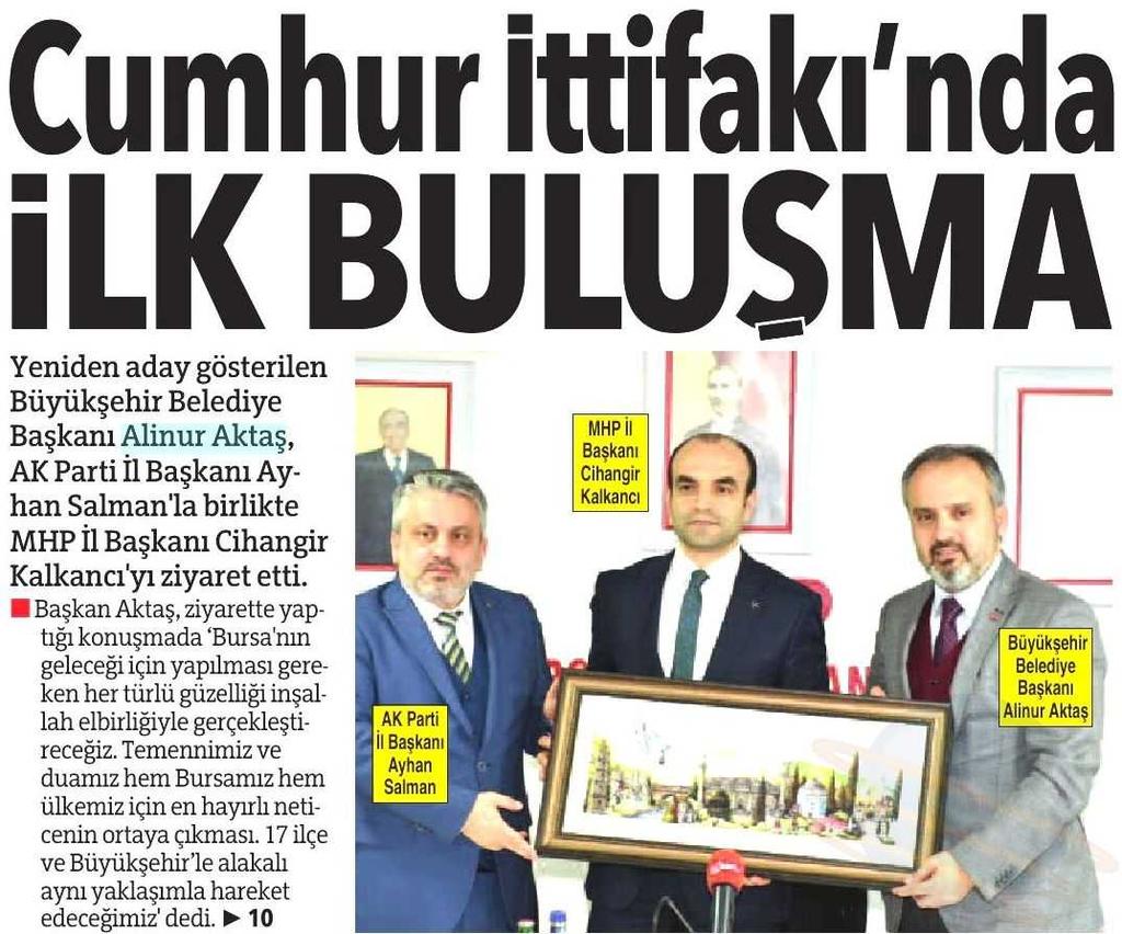 CUMHUR ITTIFAKI NDA ILK BULUSMA Yayın Adı : Olay