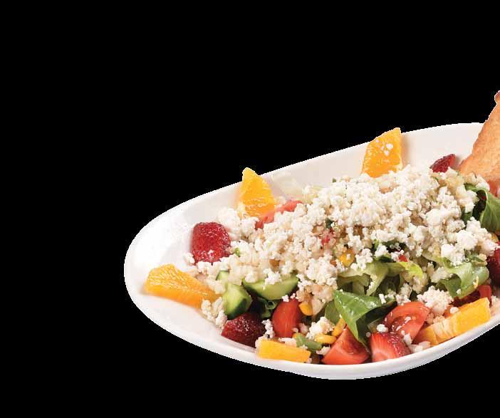 18,00 tl 166 Falafel Salata Mevsim yeşillikleri, cherry domates,