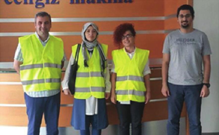 2017 Kamu-Üniversite-Sanayi İşbirliği kapsamında CENGİZ MAKİNA San. Ltd.