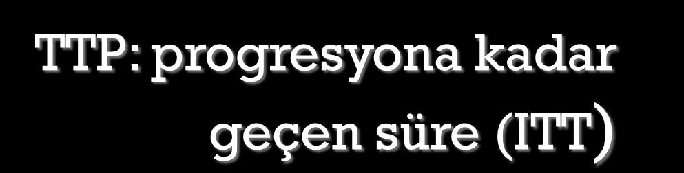 olmayan hastalar (%) İlerleme 100 80 60 Hasta sayısı İlerleyen ya da ölen Medyan TTP, ay Risk oranı (%95 GA) P değeri (log-sıra, 1-yönlü) Tykerb +