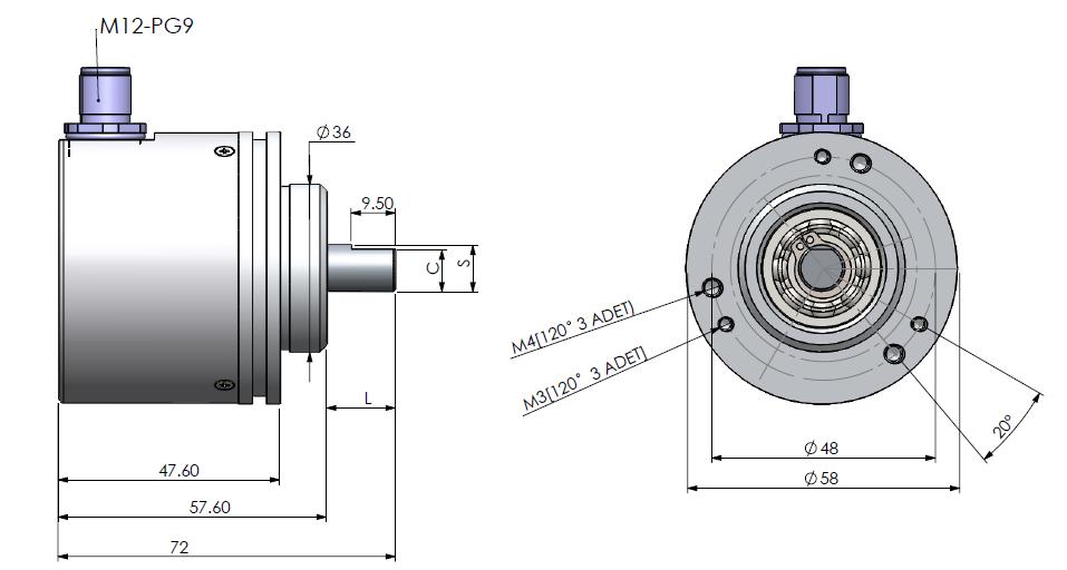 x 0,14 mm 2 Kablolu C S L 5.38 6 22,8 7.