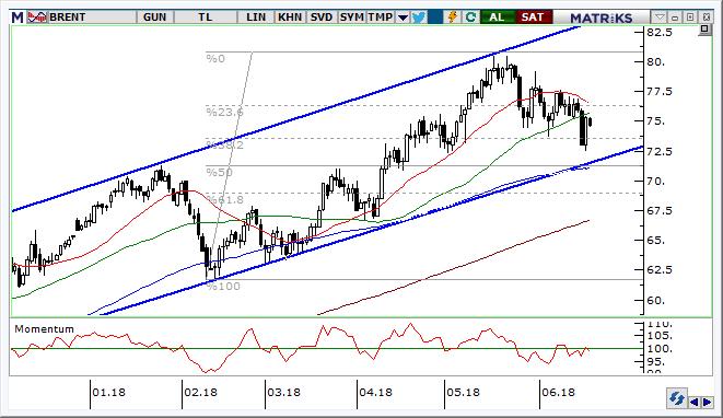 Petrol Teknik Analizi Cuma günü Viyana da gerçekleşecek OPEC toplantısı öncesinde Suudi Arabistan ve OPEC dışındaki Rusya nın oluşturduğu arz kısıntılarının hafifletilmesi cephesi ile