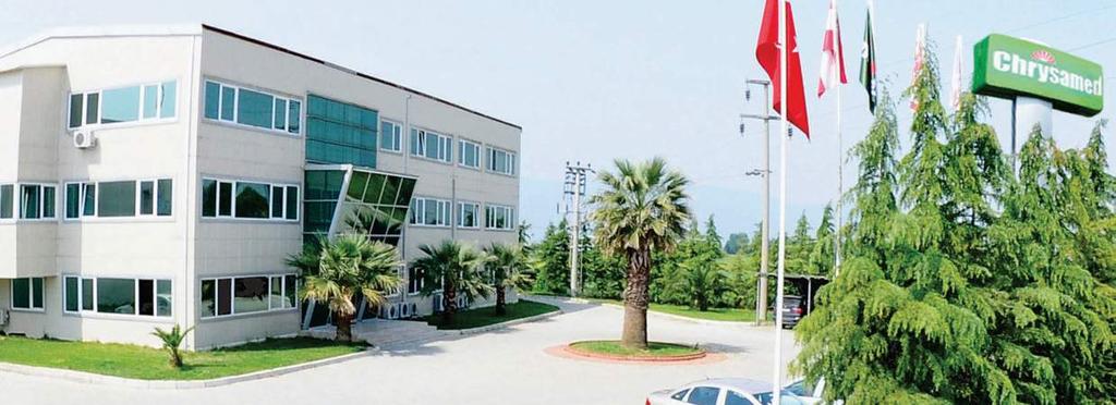 HAKKIMIZDA Chrysamed Kimya Sanayi ve Dış Ticaret Limited Şirketi, %95 Avusturya yabancı sermayeli uluslararası bir kuruluştur. Chrysamed 14.
