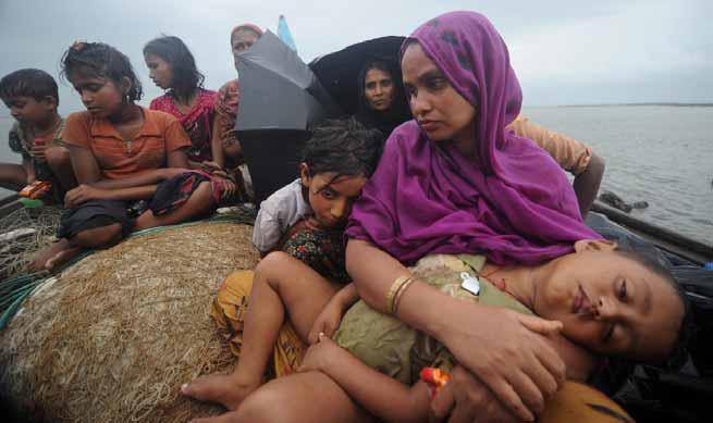 11 Mültecilik Problemi Burma askerî yönetiminin baskıları nedeniyle bu- ları dışında mülteci olarak yaşamaktadır. Mültecilik statüsü tanınan ya da tanınmayan 200.