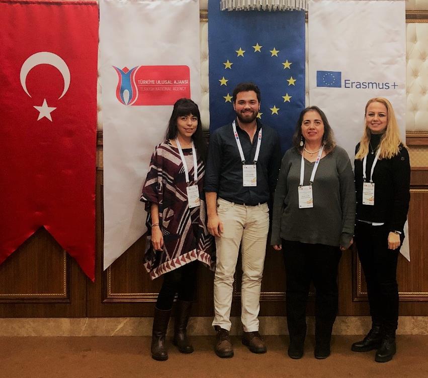 ERASMUS+ YILSONU DEĞERLENDİRME TOPLANTISI Erasmus+ Yükseköğretimde Bireylerin Öğrenme Hareketliliği kapsamında Ankara'da düzenlenen Yılsonu Değerlendirme Toplantısına Uluslararası İlişkilerden