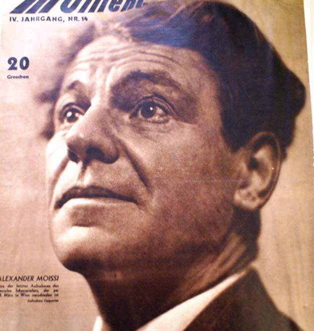 .. Me 18 tetor 1934 Campa informon Moisiun (2) se gjatë mbledhjes së komitetit organizator të festivalit Fiorentin: Mussolini kishte deklaruar që Moisiu është një aktor i madh.