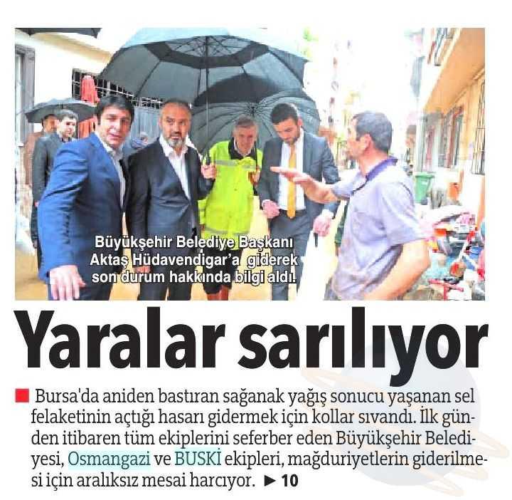 YARALAR SARILIYOR Yayın Adı : Olay Bursa