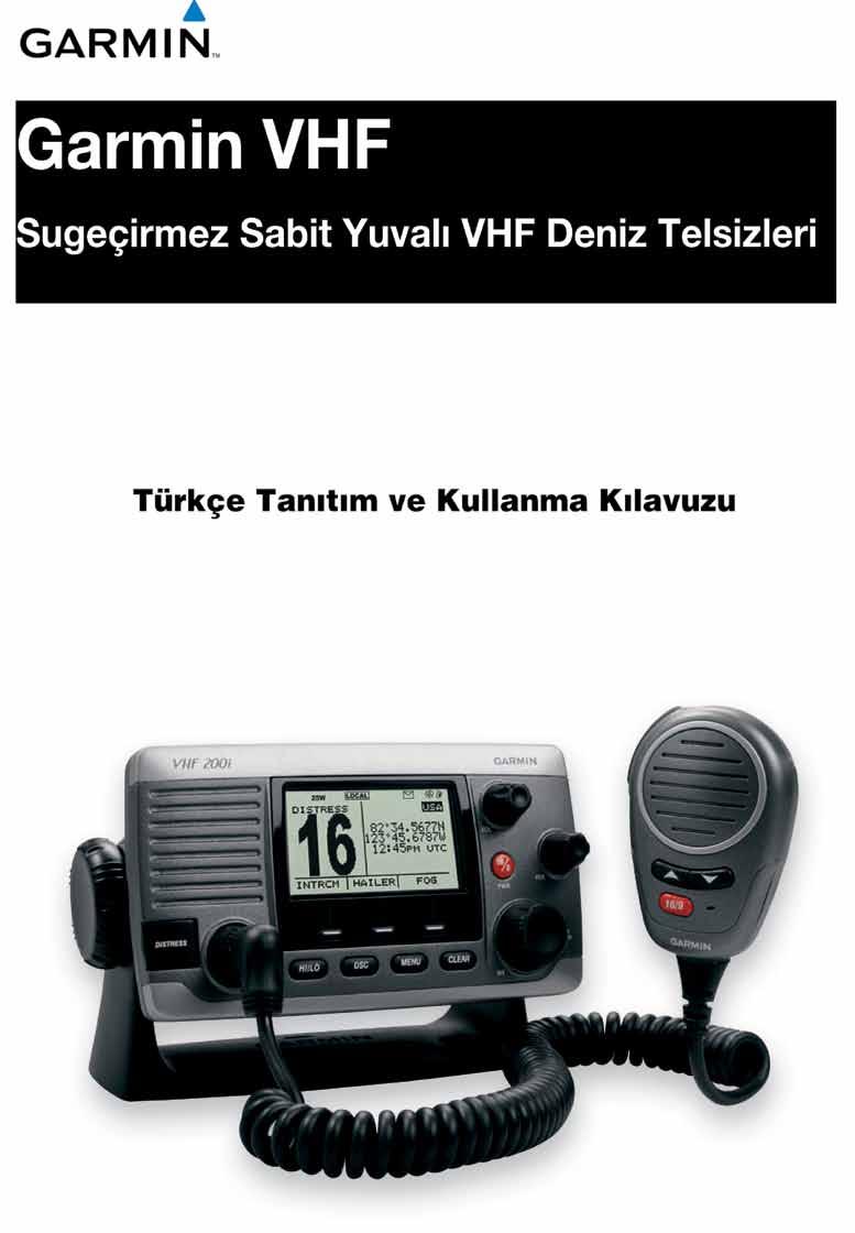 Garmin VHF Radio