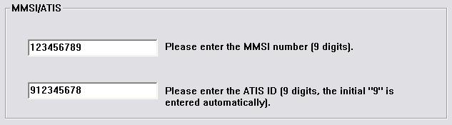 MMSI Numarasını veya ATIS ID sini Programlama Eğer yapılandırma verisini telsizden okursanız ve telsizin programlanmış bir MMSI numarası ya da ATIS ID si bulunuyorsa, MMSI numarasını veya ATIS ID yi