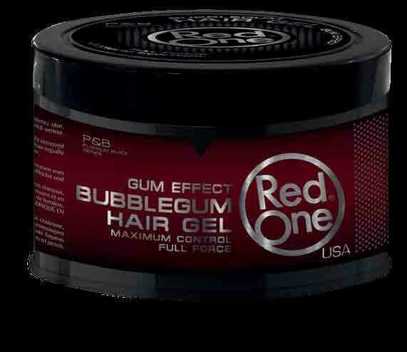 ARGAN OIL - KERATIN - BUBBLEGUM HAIR GEL Ultra-strong hair styling. İt creates permanent shapes up to 24 hours in your hair.