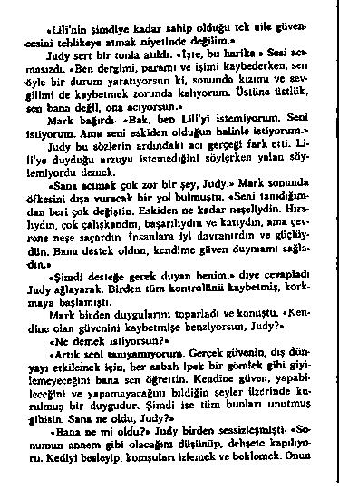 U l i n İB ş ia ıd ly e k a d v M h İ p o ld u ğ u t e k 6 i U g ü v en - j-ctiı ı i t d ı b k e y e a lm a k a ı y e i l n d e d e ğ i l i m.» J u d y s e r t b i r l o n l a a u lt ü. «t ş i e.