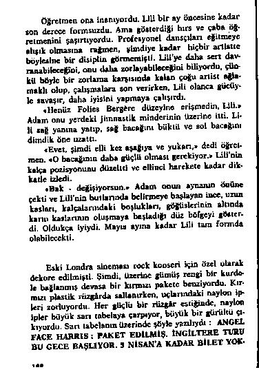 O ğ r e l m e o o d a in em yordu. U U b i r a y ö n c e m e U d a r s o a d f r ec * fo n n s u z d u. A m a g ö s le r d lğ i h ır s v e ç a b a bğ- m m e f û o i ş a ş ın ıy o r d u.