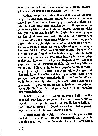 le m e n a k a r a ıı ş e k lin d e d e v a s ı c d c u va u lu m a y ı a n d ıra n g e le n e k s e l ş a r k ıla r ın b a ş la y a c a ğ ın ) b e lir tiy o r d u.