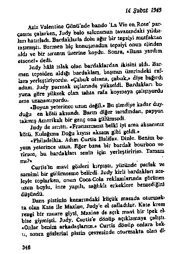 l i Svbat 1949 A *İ2 V a le n tiû C ü n ü 'n d e b a n d o U V i e c ıt R û s e ' p a ^ c a s io. ç a U j E û, J u d y E l ö M lo a u a u n u v a o ın d a k ı y ü d a - U n E t ır J o d ı.