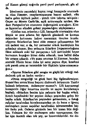 y ı f K a M c n g U n e ş l ış ığ ın d a p a r ı l p a n i p a r la y a r a k, g ö z a l d a Ş ö m İ n e n io y a n ın d a k i k a y ı s ı r e n ^ k a n a p e d e o t u r m a k * l a o la n Z in u n