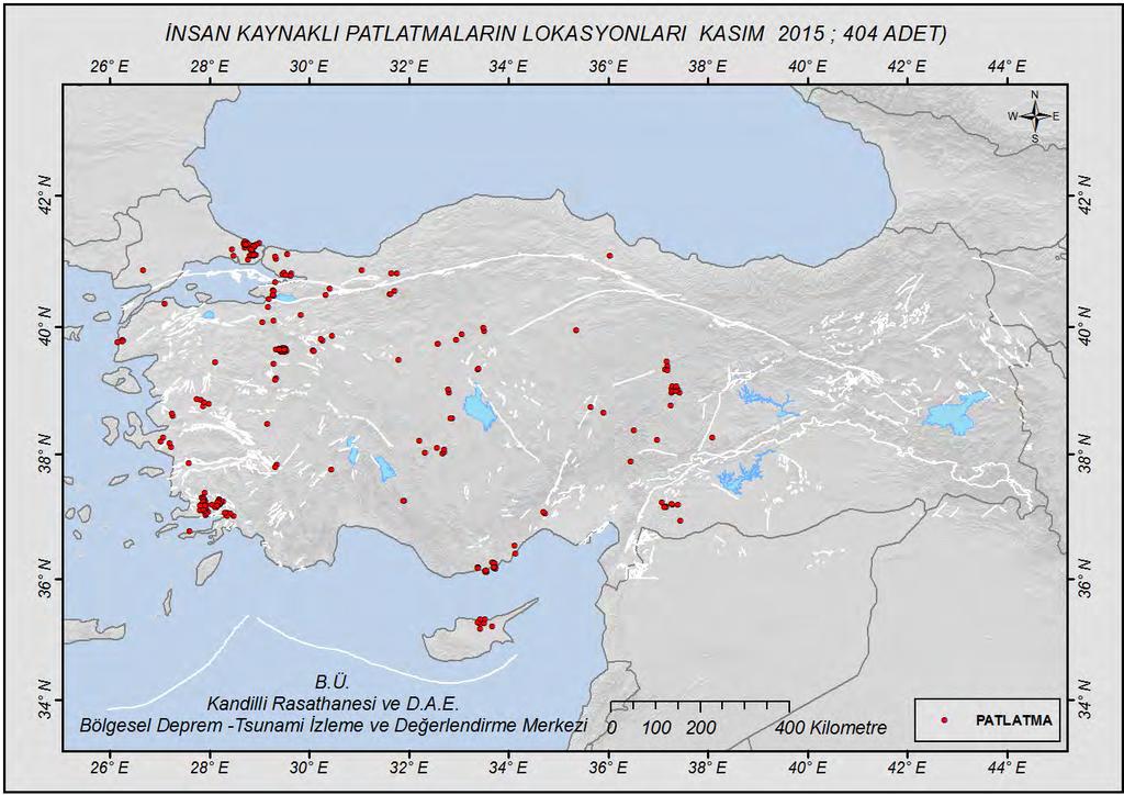 2015 KASIM AYI TÜRKİYE ve YAKIN