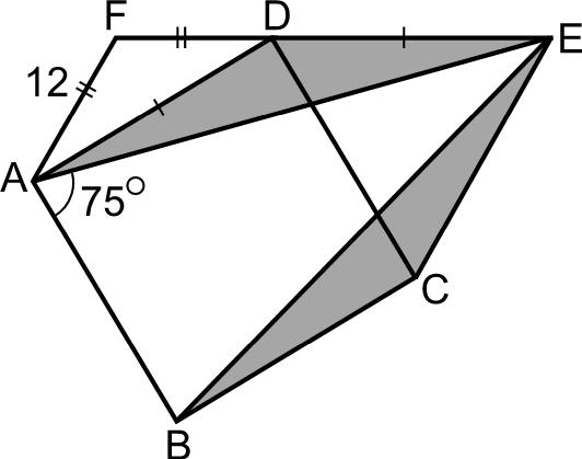 Buna göre, AEC üçgeninin alanı kaç birimkaredir?