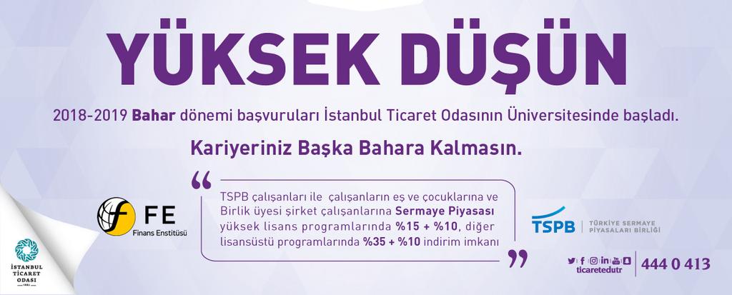 Birlikten Haberler beklentileri ölçmek ve iyileştirmeye yönelik faaliyet planı hazırlayabilmek için Türkiye Sermaye Piyasaları Birliği (TSPB) Algı ve Memnuniyet Anketi ni hazırlayarak, üyelerimiz ve