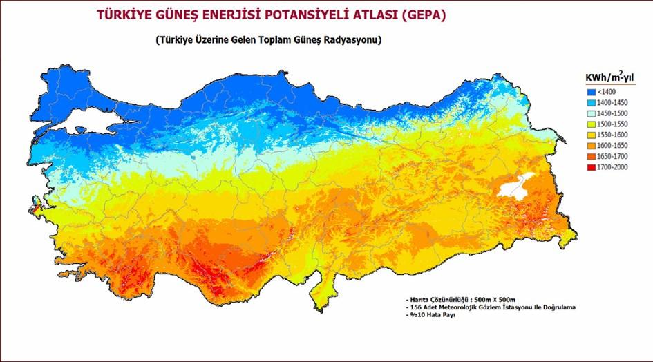 Yoğunlaştırıcılı Güneş Enerji Sistemleri Dr. Hüseyin ERDOĞAN Tablo 3.1.