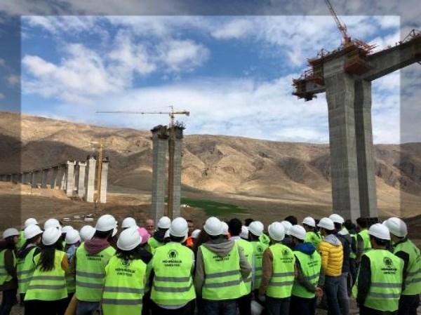 Ilısu Barajı İnşaatı Teknik Gezi Dicle Üniversitesi Mühendislik ve Mimarlık Fakültesi, Hasankeyf te yapımı