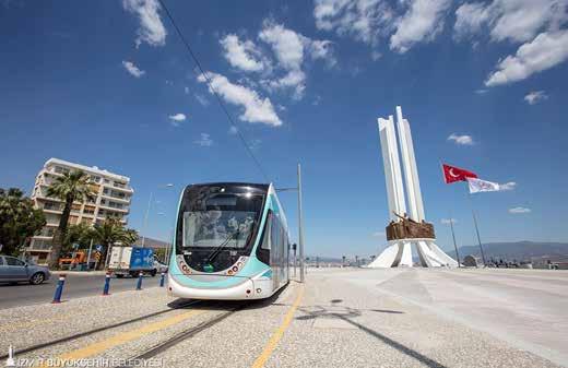 08 İzmir Tramvayı 21 Milyon Dedi İzmir Büyükşehir Belediyesi'nin toplu ulaşımı çağdaş standartlara taşıma yolundaki en önemli adımlarından biri olan tramvay projesi, kısa sürede İzmirlilerin