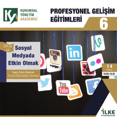 14 KURUMSAL YÖNETİM AKADEMİSİ Profesyonel Gelişim Eğitimleri STK larda ücretli ya da gönüllü olarak görev alan insan kaynağının gelişimine destek vermek amacıyla gerçekleştirilen eğitim serisidir.