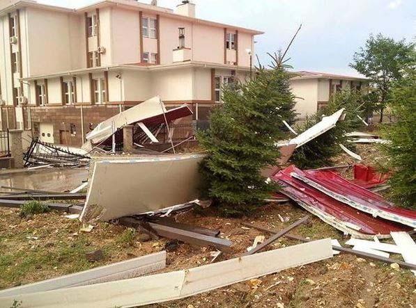 15:30 UTC den itibaren hareket hızla Ankara nın kuzeydoğu kesimlerine