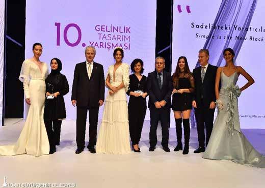 IF Wedding Fashion da Yarışma heyecanı 03 IF Wedding Fashion İzmir in açılış töreninin ardından, fuar kapsamında gerçekleştirilen 10.