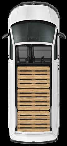 2572 mm 1700 mm 1410 mm 3000 mm 4904 mm *Standart ekipmanlı Panel Van