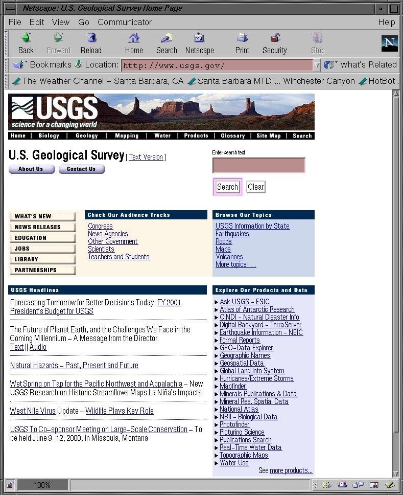 USGS: Ulusal