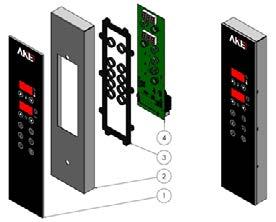 Konveksiyonel Fırın Kontrol Ünitesi Kullanım Kılavuzu AKE.207.007.01.01 5 1.3 Cihazın Opsiyonel Özellikleri Farklı besleme voltajı 12-24V AC/DC Müşteriye özel etiket ve yazılım değişikliği 2.