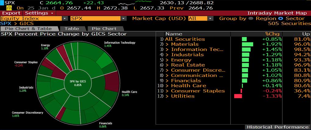 S&P500 SEKTÖR