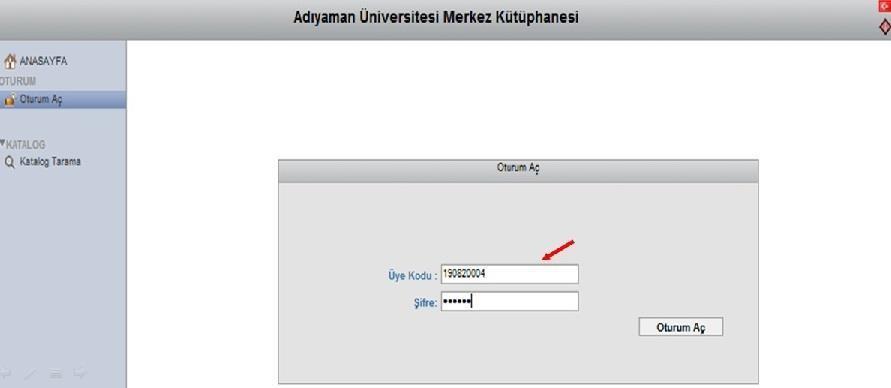 Üzerinizdeki kitapların süresini uzatmak veya ödünçteki kitabı kendi adınıza rezerv (ayırtmak) için oturumunuzu (kişisel sayfanızı) açmanız gerekmektedir.