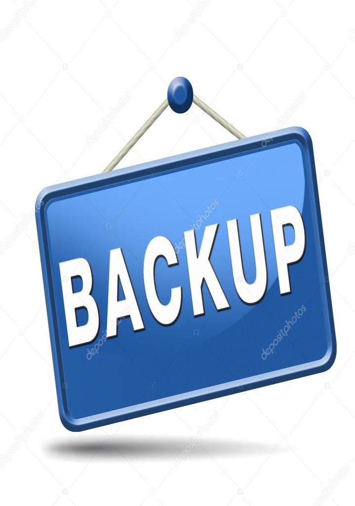 backup jobı tanımlanır.