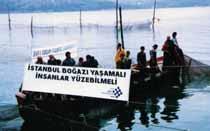 DENİZEL BİYOLOJİK ZENGİNLİKLERİMİZ HIZLA AZALIYOR Bir zamanlar Kılıç ve Orkinos balıkları İstanbul Boğazı ndan geçerek Karadeniz e göç ederlerdi. Göçmen balıklar da öyle.