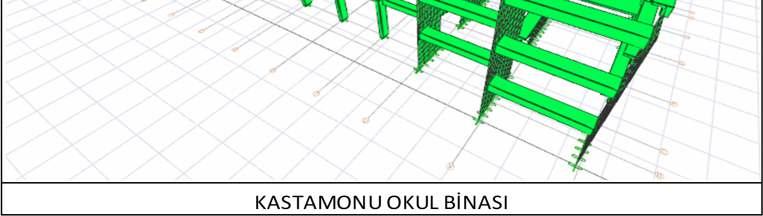 Alternatif çözümden elde edilen yapı girdi parametreleri ve proje çözümleri ise Tablo 6 da gösterilmiştir.