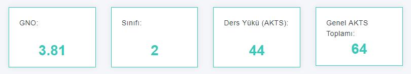 Toplam ECTS kredisini sağlayabilmek için aldığınız derslerin ECTS kredilerine özellikle dikkat ederek kayıt olunuz.