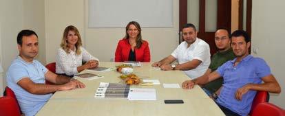 İbrahim Atmaca, Şehir Plancıları Odası Antalya Şube Başkanı Ebru Manavoğlu ve Yönetim Kurulu