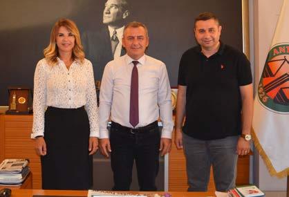 Şube Başkanımız Ayşen Hamamcıoğlu ve Başkanvekilimiz Doç Dr.