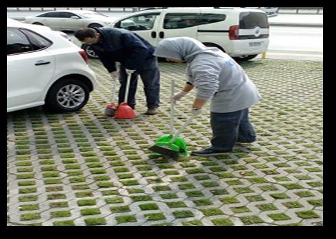 5.TEMİZLİK FAALİYETLERİ Temizlik ekibi; 3 Temizlik personeli ile temizlik hizmeti verilmiştir. Aylık Temizliği Programı a.