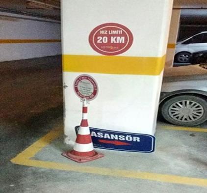 Otoparklardaki uyarı