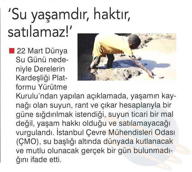 BASINDA ŞUBEMİZ Basın Kanallarıyla İletilen Görüşler; 3.Havalimanı 3.