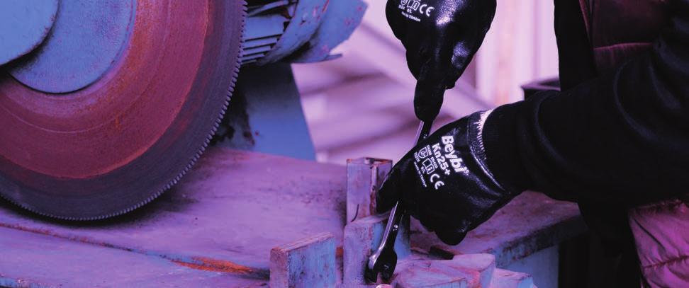 Kn25+ Yüksek Performanslı Tam Nitril Kaplı Pamuk Eldiven High Performance Full Nitrile Coated Cotton Glove Tüm endüstri kollarında genel amaçlı işler için, montaj ve mekanik işleri, otomotiv,