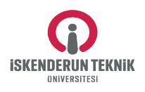 T.C. İSKENDERUN TEKNİK ÜNİVERSİTESİ MÜHENDİSLİK ve FEN BİLİMLERİ ENSTİTÜSÜ MÜDÜRLÜĞÜ 2017-2018 EĞİTİM-ÖĞRETİM YILI GÜZ YARIYILI YABANCI UYRUKLU ALINACAK LİSANSÜSTÜ ÖĞRENCİ KONTENJANLARI ve BAŞVURU