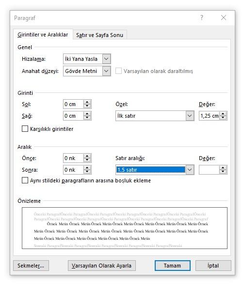 Metin İçi Paragraf Ayarları 3.8. Şekil /Grafik / Harita / Fotoğraf Gösterimleri ve Başlıkları Şekil, grafik, harita, fotoğraf vb.