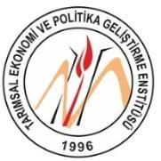 TARIMSAL EKONOMİ VE POLİTİKA GELİŞTİRME ENSTİTÜSÜ Durum ve Tahmin KÜMES HAYVANCILIĞI 2018