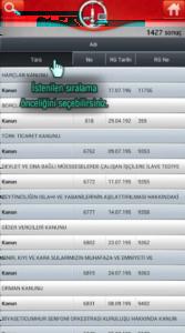 tr adresinden ücretsiz olarak temin edilen UYAP Mevzuat Programı ve İOS-Android sistemli