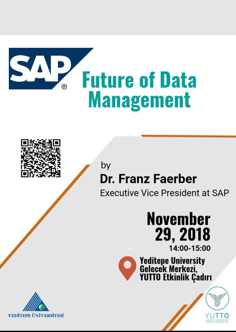 7. Future of Data Management Etkinliği SAP nin