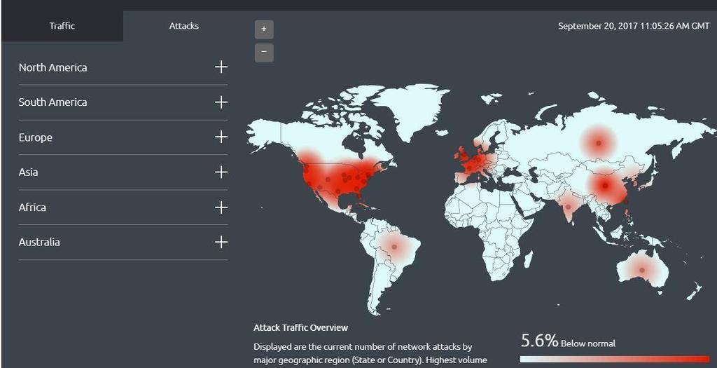 AĞ GÖRSELLEŞTİRME-Akamai Akamai, web sitesindeki güvenlik içeriği arasında, küresel kaynaklar, türler, hacim ve hedefler