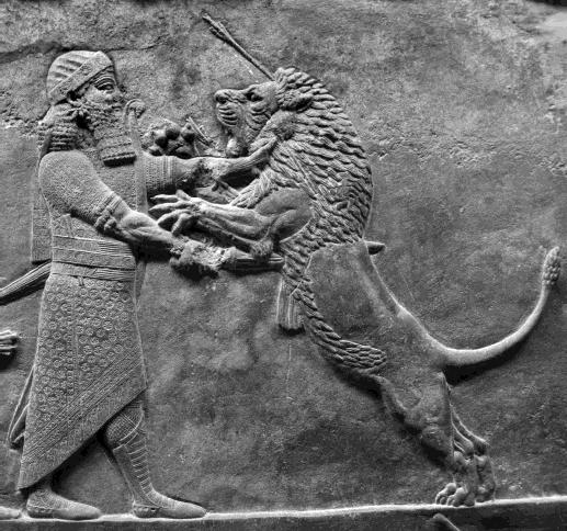 Bunlardan birindeki kralın aslan öldürme sahnesi (Resim 5), Ksanthos Aslanlı Dikmesindekiyle benzeşmektedir.